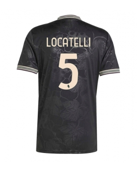 Juventus Manuel Locatelli #5 Maglia Gara Terza Repliche 2025-26 Maniche Corte